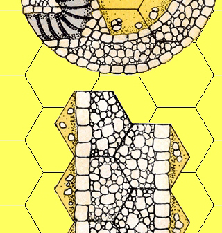 a second piece is placed