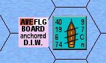 to the ship's left are 5 labels, autostacked in CB