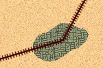 a rail line