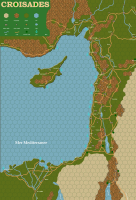 Croisades Campaign map - click to view at 1/2 scale