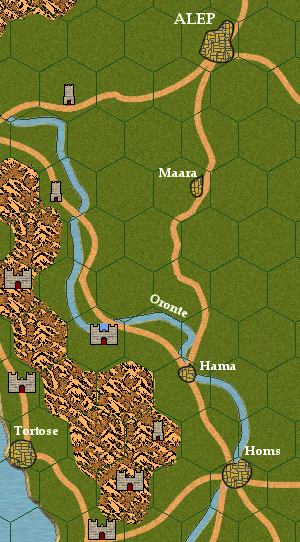 Cry Havoc campaign map