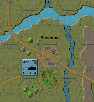 Eastern Front Tank Leader (showing elements of the Modular Terrain System)