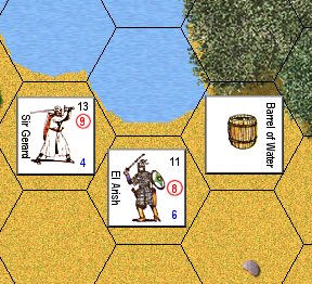 a fight at the watering hole